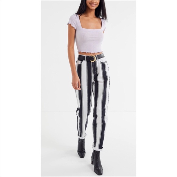 Urban Outfitters Denim - BDG Mom jeans.  Black & white. High waist